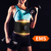 EMS Trainer Waist Trimmer Belt-Adjustable Belly Fat Abdominal Weight Loss Belt Sweat Belt Waist Trainer Belt-Sport Reduction