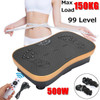 220V 500W Vibration Machine Exercise Platform Massager Body Fitness Remote exercise fitness equipment