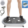 Oscillating and Vibrating Platform Professional Vibro Shaper Power Plate, 2 Motors, 3 Vibration Modes, Wrist Remote