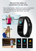 Y5 Smart Bracelet Heart Rate Blood Pressure watches Smart wristband Fitness Tracker 