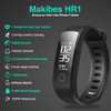 11.11 Makibes HR1 Bluetooth 4.0 Smart Bracelet Fitness Activity Tracker Continuous Heart Rate Monitor Wristband For Android ios