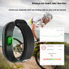 11.11 Makibes HR1 Bluetooth 4.0 Smart Bracelet Fitness Activity Tracker Continuous Heart Rate Monitor Wristband For Android ios