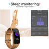 QS100 Smart Fitness Bracelet Watch Color LCD Activity Tracker Heart Rate Blood Pressure Monitor Wristband For Android IOS Phone