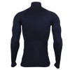  Men's Compression Zipper T-shirts Fitness Long Sleeve Shirt Thermal Base Layers Tops Sweatshirt Wholesale Apparel Tees