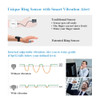 Sleep Oxygen Monitor Vibration Alarm for Snore Apnea Bluetooth Wrist Pulse Oximeter Tracking Overnight Oxygen Saturation Level