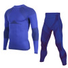 Winter Thermal Long Johns Underwear Sets for Men 2 Pieces Under Base Layers Sportswear Compression Shirts Pants Size M 