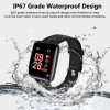 Smart Watch Blood Pressure Waterproof Wristband Heart Rate Monitor Fitness Tracker Watch GPS Sport For Android IOS