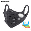 Cycling Face Mask Sport Bike Mask Training PM 2.5 Dustproof Running Mask Activated Carbon Filter Breathable Mask