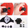 Cycling Bike Bicycle Anti-dust Half Face Mask with Filter Neoprene Wind Stopper Sports Mask Bicycle Motor Cycle Mask