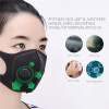 Folding Face Mask Dustproof Unisex Black mouth Mask PM2.5 Filter Respirator Valve Face Cover Anti-Pollution Riding Sports masks