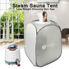 Portable Indoor Foldable 2L 220V 60Hz 1000W Steam Sauna Room Tent Loss Weight Slimming Skin Spa AU Plug For Personal Health Care