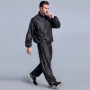 High Quality Sweating Suits for Workouts Sauna Suit Men PVC Sport Tops+Pants Set Sweat Quick Lose Weight Fitness Running Jogging