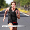 20 50Kg Max Loading Weighted Vest Boxing Training Thickening Exercise Running Waistcoat Durable Adjustable Weight Jacket