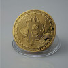 Gold Plated Bitcoin Coin 
