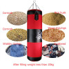 120cm Training Fitness MMA Boxing Punching Bag Empty Sport Kick Sandbag Muay Thai Boxer Training Set Wraps &amp; Hook &amp;a pair Gloves