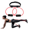 Booty Bands Set Resistance Bands For A Bikini Butt Glutes Muscle Waist Belt Adjustable Workout With Carry Bag And A Full Guide