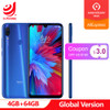 In Stock Global Version Xiaomi Redmi Note 7 6.3" Full Screen Snapdragon 660 AIE 4GB RAM 64GB ROM 4G LTE Smartphone 48MP Phone