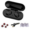 TWS Headphones Mini Dual V5.0 Wireless Earphones Bluetooth Earphone 3D Stereo Sound Earbuds with Portable Mic and Charging box