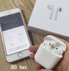 Newest i80 air tws Bluetooth Earphones Pop Up Earbuds wireless Charging Headset 1:1 Size Earphone vs W1 Chip Pods 2 tws