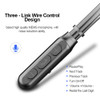 ALWUP G01 Bluetooth Earphone Wireless Headphones Four Unit Drive Double Dynamic Hybrid Deep Bass Earphone for Phone with mic 5.0