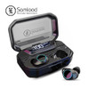 Samload Wireless Headphones HIFI Sound Bluetooth 5.0 Earphones Stereo Earbuds with 3300 mAh Charge Box Power bank For Smartphone