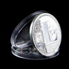 Hot 25 mm Litecoin Coins Vires in Numeris Commemorative Coin Collection Silver Plated Jun19_25