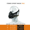 1 Fitness training sports mask Pro Exercise Workout Running Resistance Cardio Endurance sport High Altitude Athletics Mask