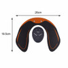 1 Smart EMS Hips Trainer + Electric Muscle Stimulator, Wireless Buttocks, Abdominal ABS Stimulator, Fitness Body Slimming Massager