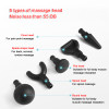 Booster Massager, 5 Massage Head Body Massage Gun + Muscle Stimulator,  Vibrating Electric Massager + Body Relaxation & Slimming