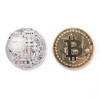 Bronze Physical Bitcoins Casascius Bit Coin BTC With Case Holiday Gift Souvenir Art Collectibles Decoration Craft 40mm