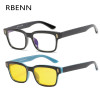 Anti Blue Rays Computer Glasses Men Women Blue Light Blocking Gaming Glasses Anti-fatigue Eyewear With Yellow Lense