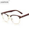 JASPEER New Anti Blue Light Blocking Glasses Retro Glasses Frame Men And Women Square Computer Goggles Eye Protection Eyewear