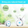Personal Wearable Air Purifier Necklace/Mini Portable Air Freshner Ionizer/Negative Ion Generator/Odor Eliminator/Remove Smoke