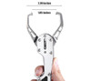 BL-022 Multifunctional Outdoor Fish Lip Grip Fish Gripper Pliers Aluminum Nipper Snip Lure Pincers Cutter Accessory