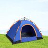 2-3 Persons Camping Pop Up Tent 78*78in Water Resistant Automatic Instant Tent Single Layer for Hiking Climbing Fishing