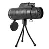 40X60 Monocular Telescope HD Night Vision Prism Scope With Phone Clip Tripod for Hunting Camping Climbing Fishing