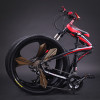 High Quality Aluminum Folding Bicycle 27 speeds Mountain Bike Dual Disc Brakes Variable Speeds Road Bike Racing Bicycle