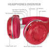 Bluedio T2S  Bluetooth headphones foldable  BT 4.1 wireless  Bass Bluetooth headset earphones for music phone