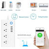WiFi multi plug US power socket outlet smart phone works with Alexa echo and Google home Assistant