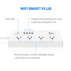 WiFi multi plug US power socket outlet smart phone works with Alexa echo and Google home Assistant