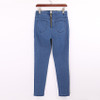 Best Friends fashion women jeans Spring hip zipper open jeans female high Waist pencil demin pants