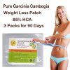 90 DAYS USE Pure garcinia cambogia extracts diet patch weight loss pad 85% HCA 100% effective for slimming 