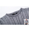 Men Sweater High Quality Pullover Men Fashion Round Collar Winter Sweater Mens Brand Slim Fit Fashion Knitted Sweater Coat