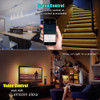 5M 5050 RGB WIFI LED Strip light Waterproof 24Key Remote WIFI Wireless Controller 12V adapter Full Kit Work with Alexa