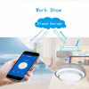 LED Wifi Wireless ceiling lights 15W  aluminum+Acryl indoor lighting with App Remote Control AC 100-240V