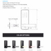 Keyless Electronic Door Lock Password Bluetooth Digital Smart Door Lock With TT lock App Remote Control for home and apartment