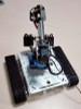 Aluminum Alloy Metal Tank with 6 dof long mechanical arm robot with servo