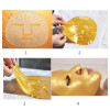 3pcs/set 24k Gold Crystal Collagen Mask Face Lifting Moisturizing Exfoliating Facial Mask Cleansing Anti Wrinkle Anti Aging