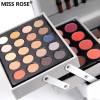 Brand MISS ROSE cosmetic case makeup set of matte shimmer eye shadow,concealer,blush,eyebrow,lip eye liner pen