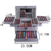 Professional Makeup Set Makeup Artist Gift Kit Aluminum Box With Eyeshadow Blush Contour Powder Palette 